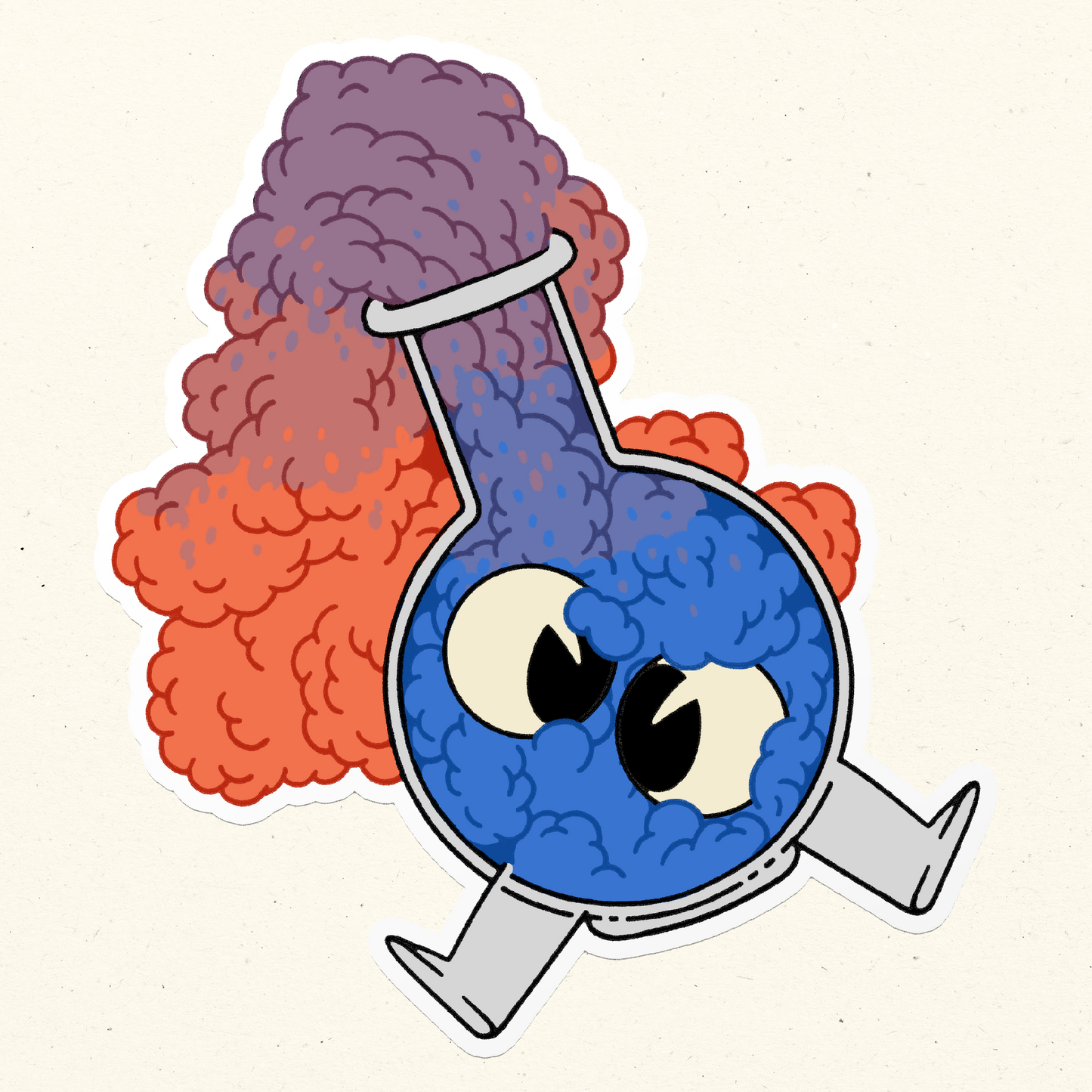 Exploding Potion Sticker